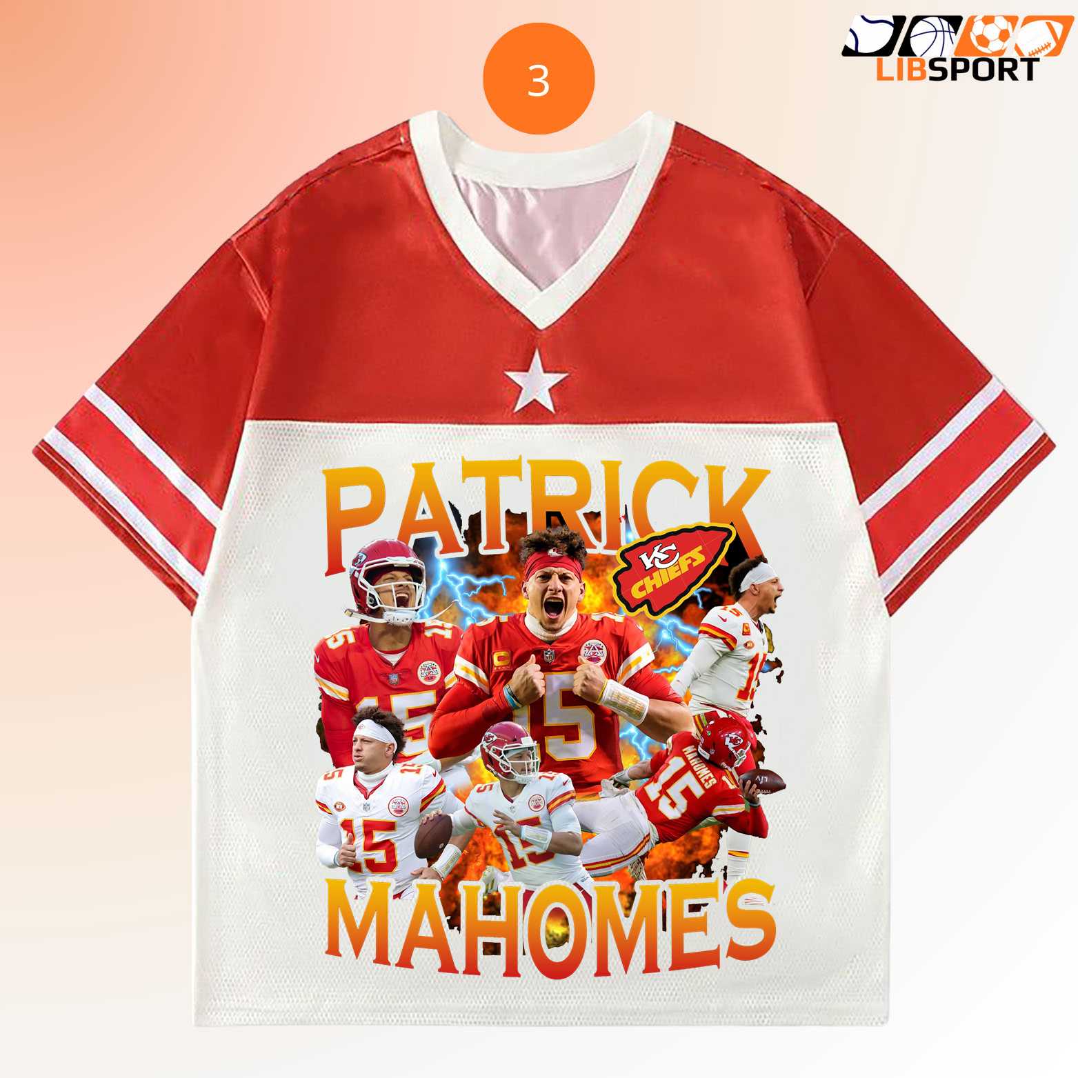 Patrick Mahomes Jersey, Kansas City Chiefs Nfl Shirt, Unisex Game Day Tee